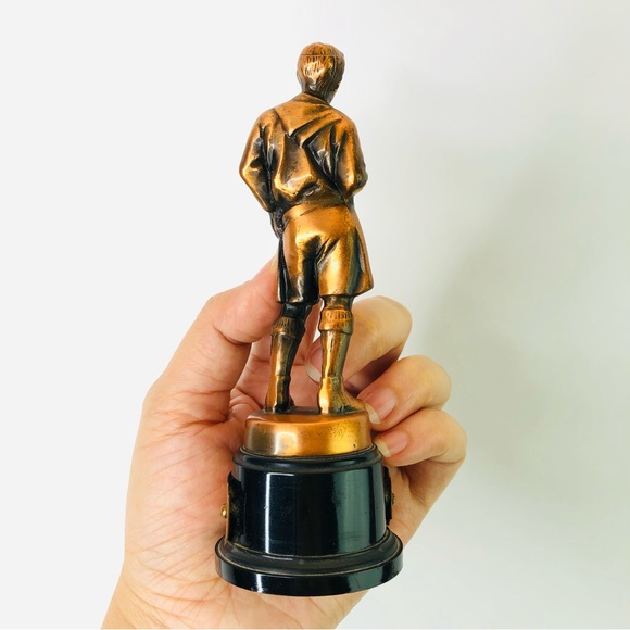 Boy Scout of AMERICA Trophy 1975 Statue Bronze In Appreciation to DICK MILLER - Picture 7 of 8